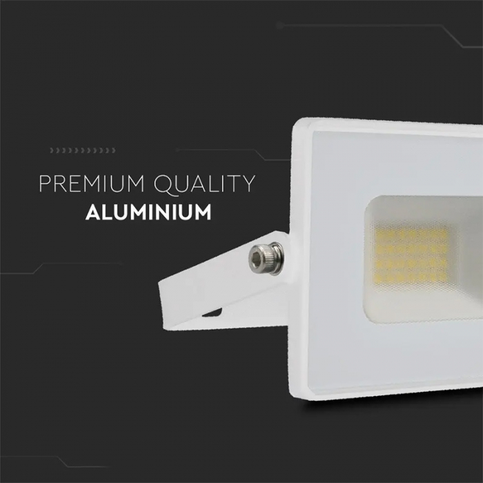 REFLECTOR LED SMD 20W 6500K IP65 - ALB [11]