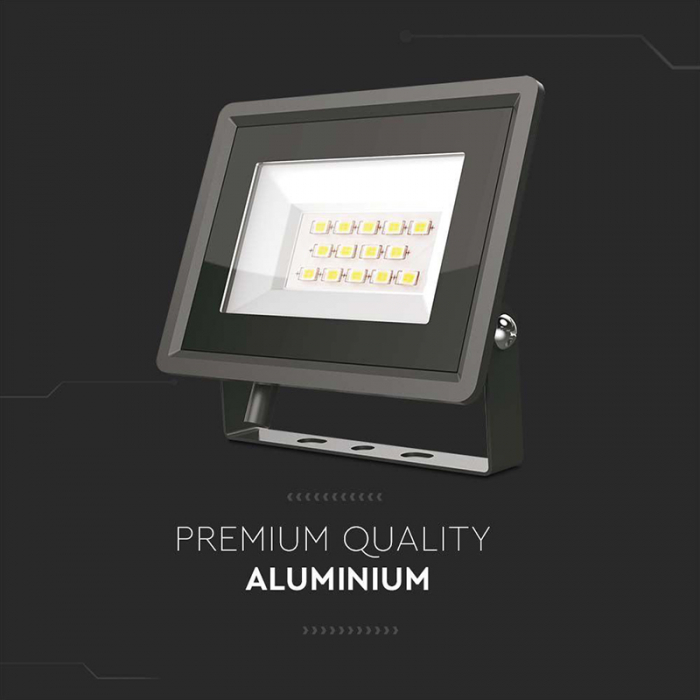 REFLECTOR LED SMD 20W 6500K IP65 - NEGRU [11]