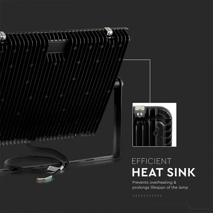 REFLECTOR LED SMD 300W 115LM/W 6500K IP65, CIP SAMSUNG - NEGRU [15]