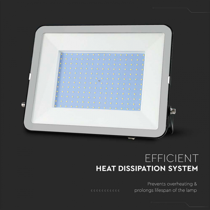 REFLECTOR LED SMD 300W 6500K IP65 CIP SAMSUNG - NEGRU [7]