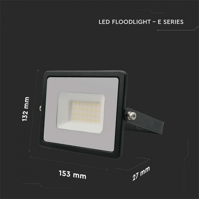 REFLECTOR LED SMD 30W 3000K IP65 - NEGRU [6]