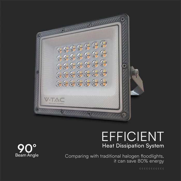 REFLECTOR LED SMD 30W 3IN1 IP65 CABLU - GRI [8]