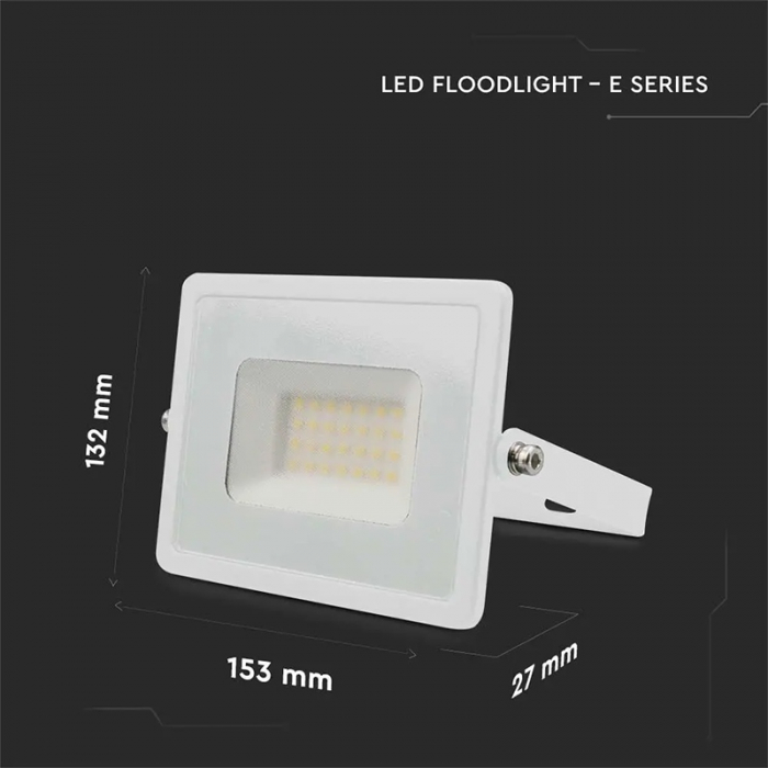 REFLECTOR LED SMD 30W 4000K IP65 - ALB [6]