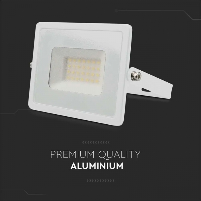 REFLECTOR LED SMD 30W 6400K IP65 - ALB [11]