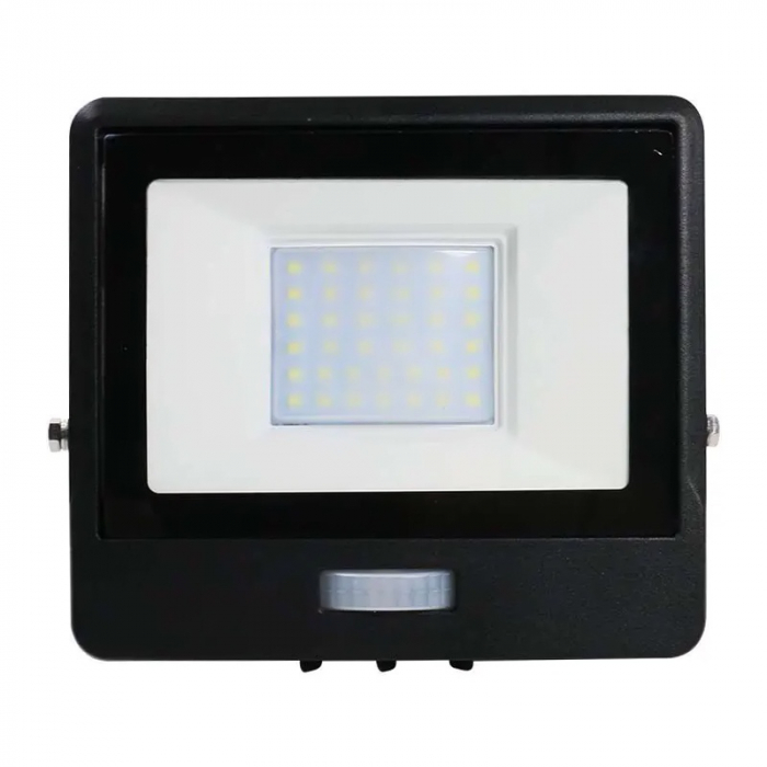 REFLECTOR LED SMD 30W 6400K IP65 CU SENZOR MISCARE - NEGRU [3]