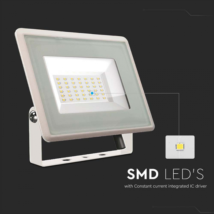 REFLECTOR LED SMD 30W 6500K IP65 - ALB [7]