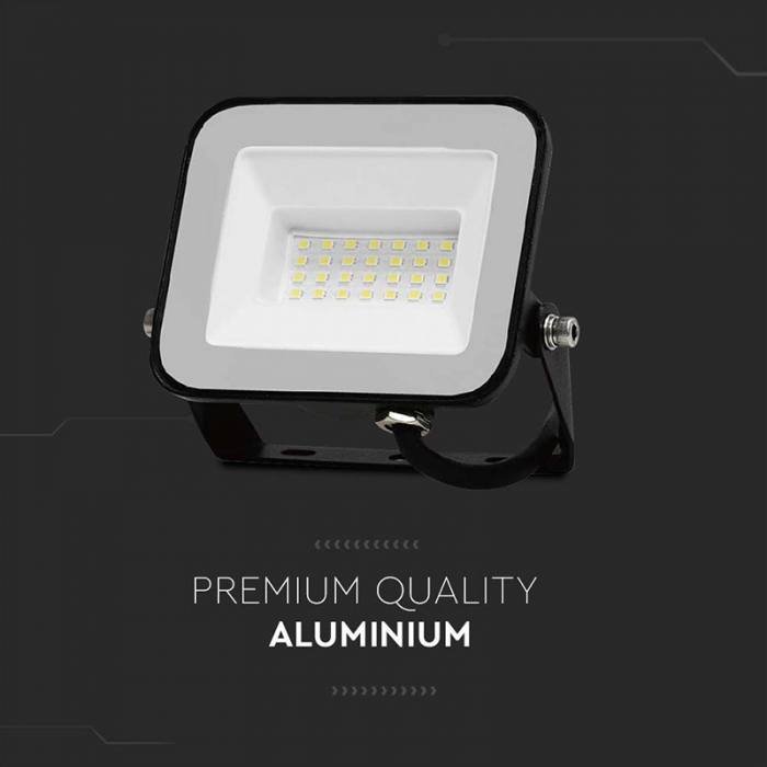 REFLECTOR LED SMD 30W 6500K IP65 CIP SAMSUNG - NEGRU [11]
