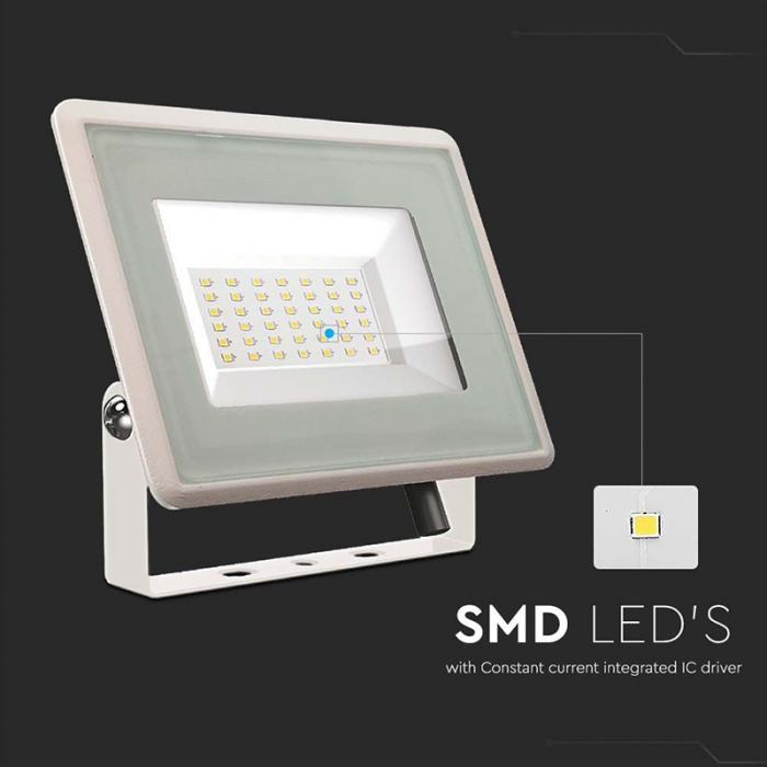 REFLECTOR LED SMD 50W 3000K IP65 -ALB [6]
