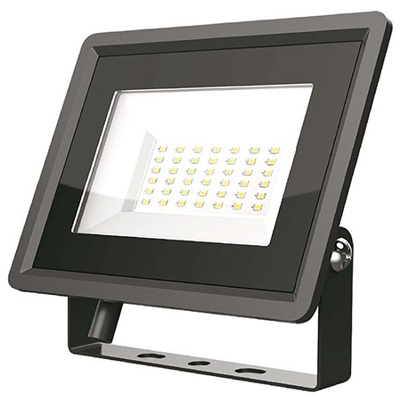 REFLECTOR LED SMD 50W 3000K IP65 - NEGRU [1]
