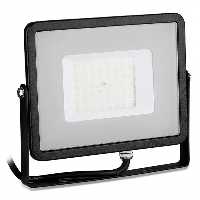 REFLECTOR LED SMD 50W 3000K IP65 NEGRU, CIP SAMSUNG [10]
