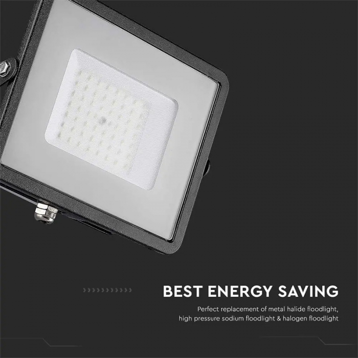REFLECTOR LED SMD 50W 3000K IP65 NEGRU, CIP SAMSUNG [4]