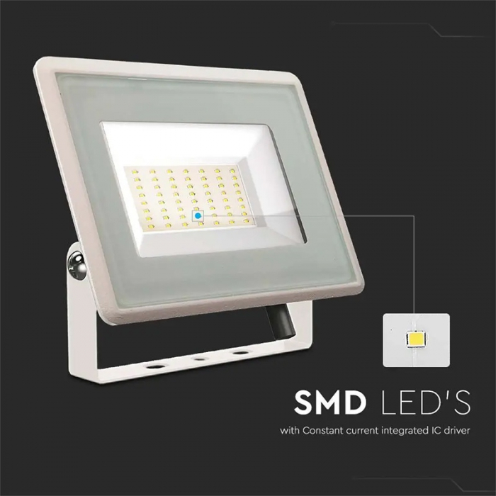 REFLECTOR LED SMD 50W 4000K IP65 - ALB [6]