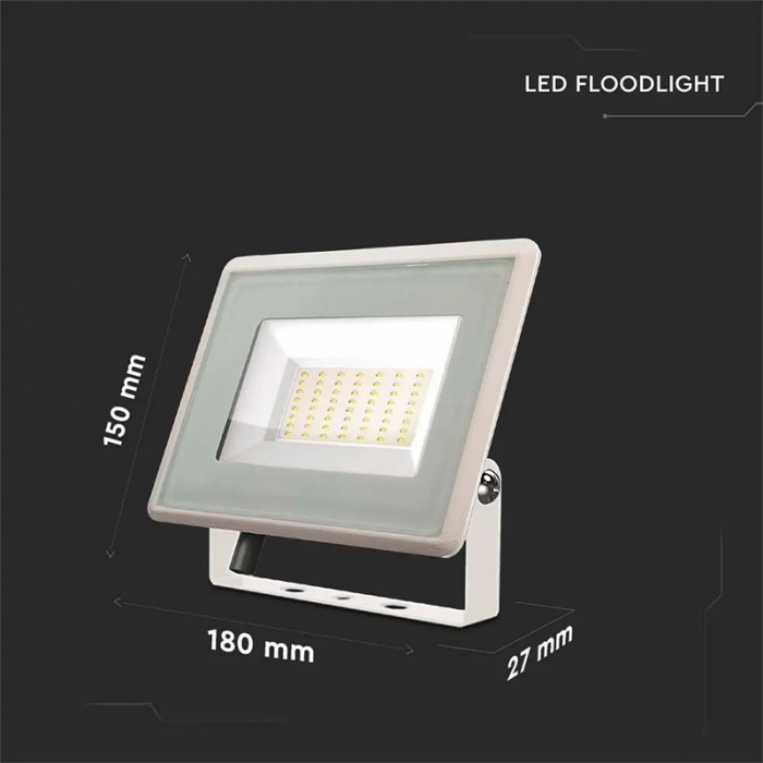 REFLECTOR LED SMD 50W 4000K IP65 - ALB [5]
