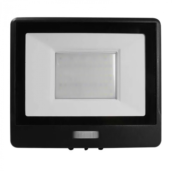 REFLECTOR LED SMD 50W 6400K IP65 CU SENZOR MISCARE -NEGRU [3]
