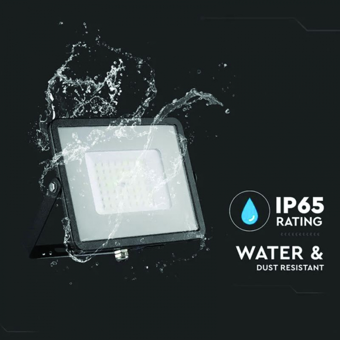REFLECTOR LED SMD 50W 6500K IP65 CIP SAMSUNG - NEGRU [7]