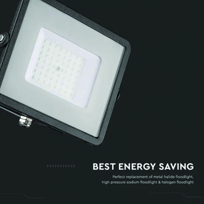 REFLECTOR LED SMD 50W 6500K IP65 CIP SAMSUNG - NEGRU [6]