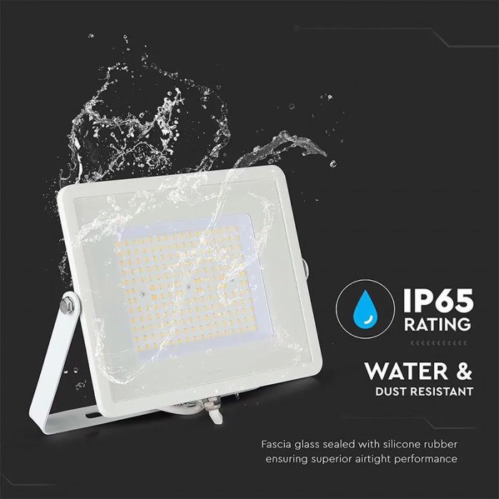 REFLECTOR LED SMD SLIM 100W 115LM/W 4000K IP65 ALB, CIP SAMSUNG [3]