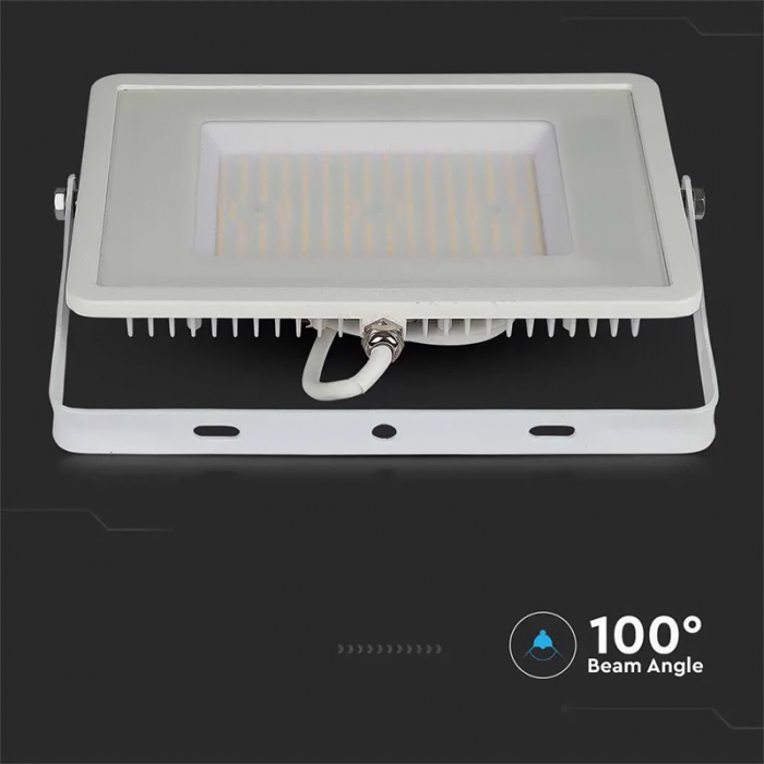 REFLECTOR LED SMD SLIM 100W 115LM/W 4000K IP65 ALB, CIP SAMSUNG [5]
