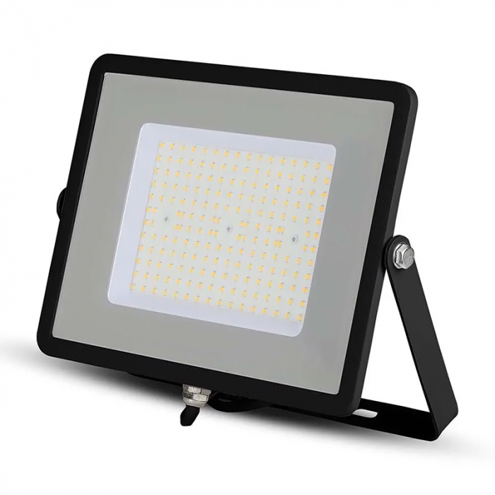 REFLECTOR LED SMD SLIM 100W 115LM/W 6400K IP65 NEGRU, CIP SAMSUNG [2]