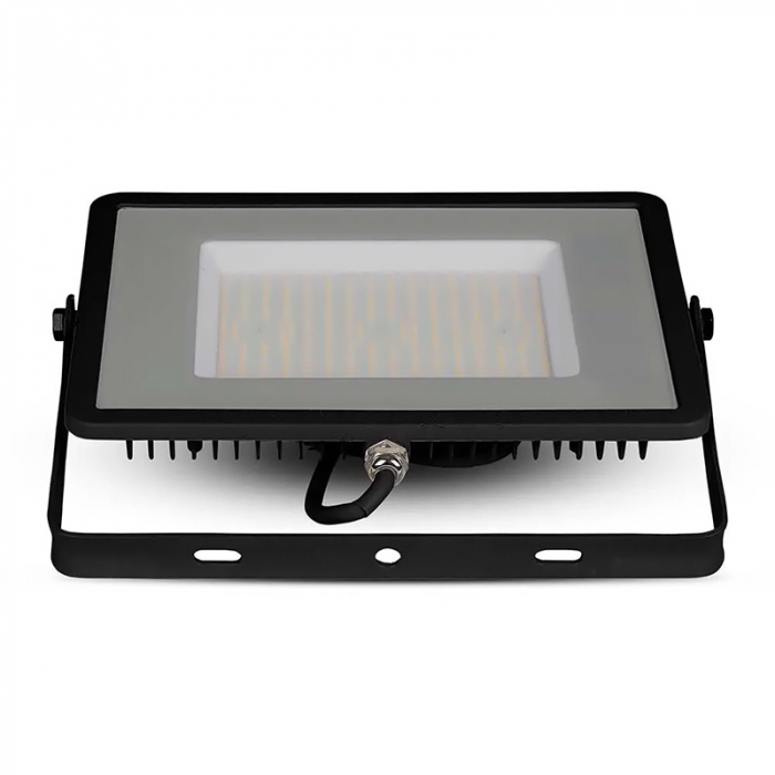 REFLECTOR LED SMD SLIM 100W 115LM/W 6400K IP65 NEGRU, CIP SAMSUNG [11]