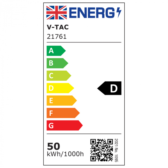 REFLECTOR LED SMD SLIM 50W 115LM/W 6400K IP65 NEGRU, CIP SAMSUNG [7]
