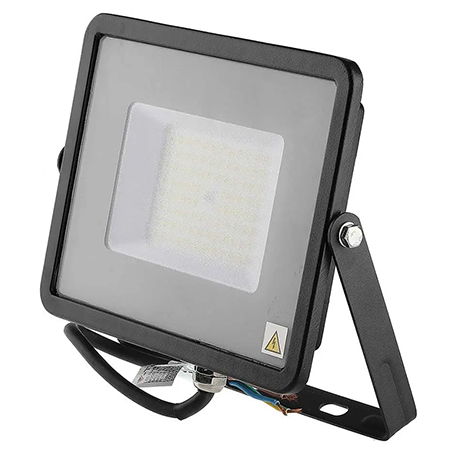 REFLECTOR LED SMD SLIM 50W 115LM/W 6400K IP65 NEGRU, CIP SAMSUNG [1]