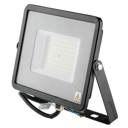 REFLECTOR LED SMD SLIM 50W 120LM/W 4000K IP65 NEGRU, CIP SAMSUNG [1]