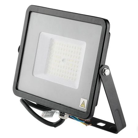 REFLECTOR LED SMD SLIM 50W 120LM/W 6400K IP65 NEGRU, CIP SAMSUNG [1]
