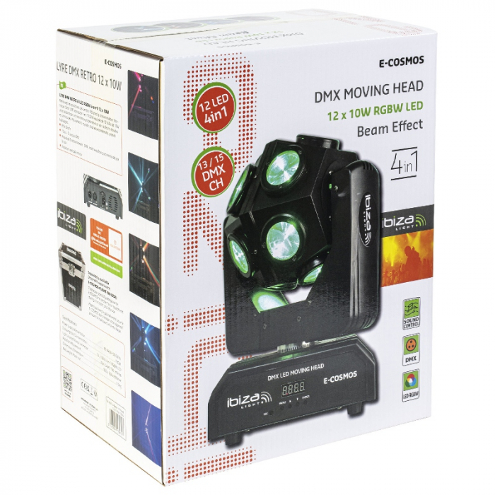 RETRO MOVING HEAD 12X10W RGBW 4 IN 1 [7]