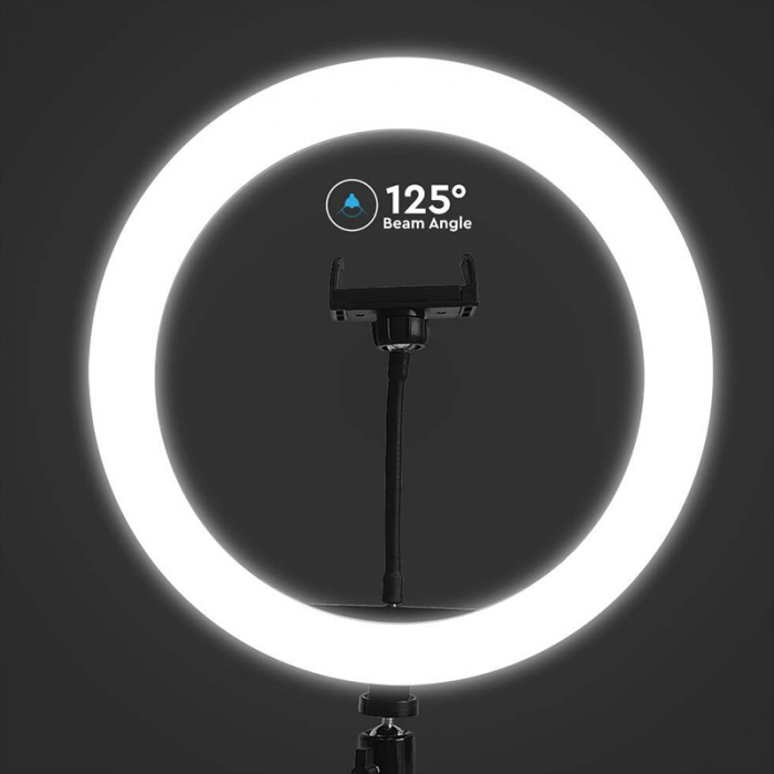 SELFIE RING LIGHT 10" CU TREPIED [12]
