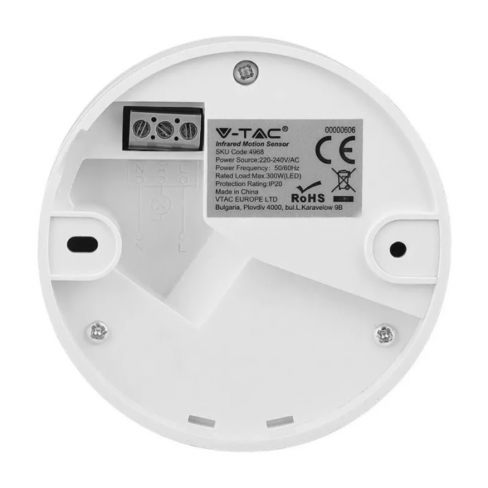 SENZOR MISCARE 360GRADE MONTAJ TAVAN [4]