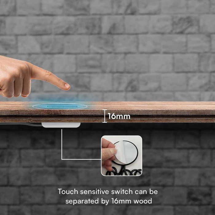 SENZOR SMART TOUCH DIMABIL PENTRU BANDA LED - ALB [6]