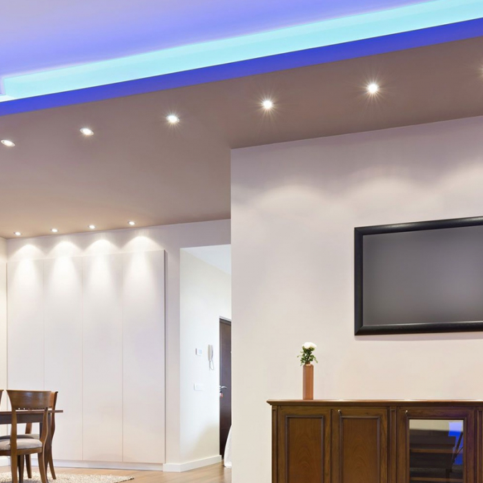 Set 2 becuri led GU10 6W 6400K alb rece V-tac [9]