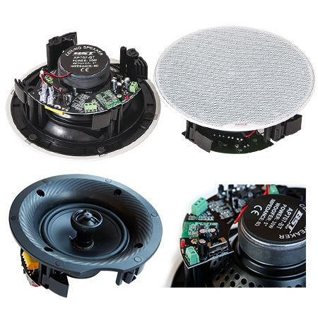 SET 2 DIFUZOARE TAVAN 2X30W 1 ACTIV + 1 PASIV, BLUETOOTH [1]