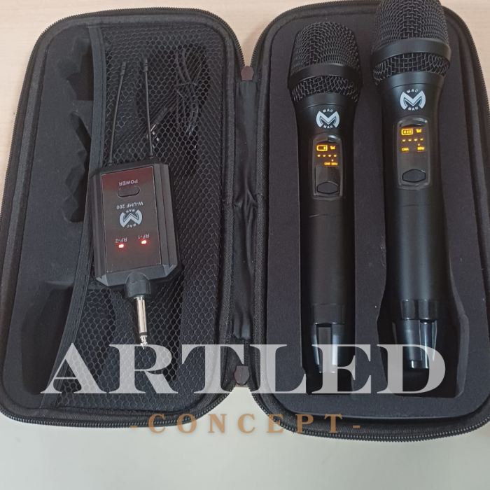 SET 2 MICROFOANE UHF WIRELESS [2]