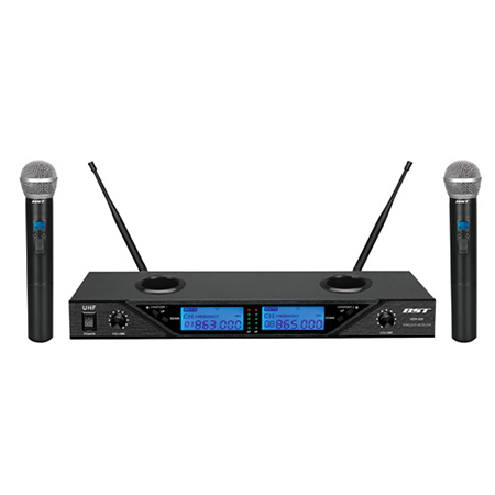 SET 2 MICROFOANE WIRELESS 8 CANALE REGLABILE BST [1]