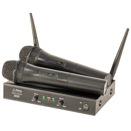 SET 2 MICROFOANE WIRELESS UHF 863.2 & 864.2 MHZ [1]