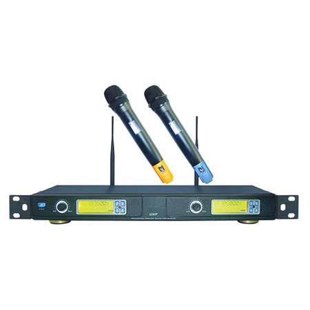 SET 2 MICROFOANE WIRELESS UHF BST [1]