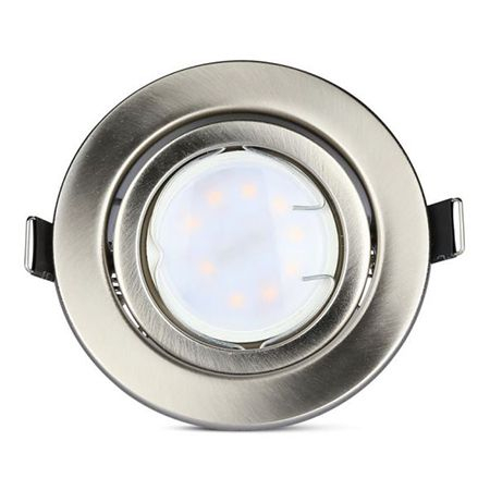 SET 3 SPOTURI LED GU10 5W 4500K ALB NEUTRU - CROM [1]