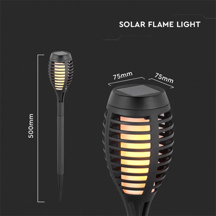 SET 4 CORP ILUMINAT GRADINA IP44 3 IN 1 EFECT FLACARA INCARCARE SOLAR [4]