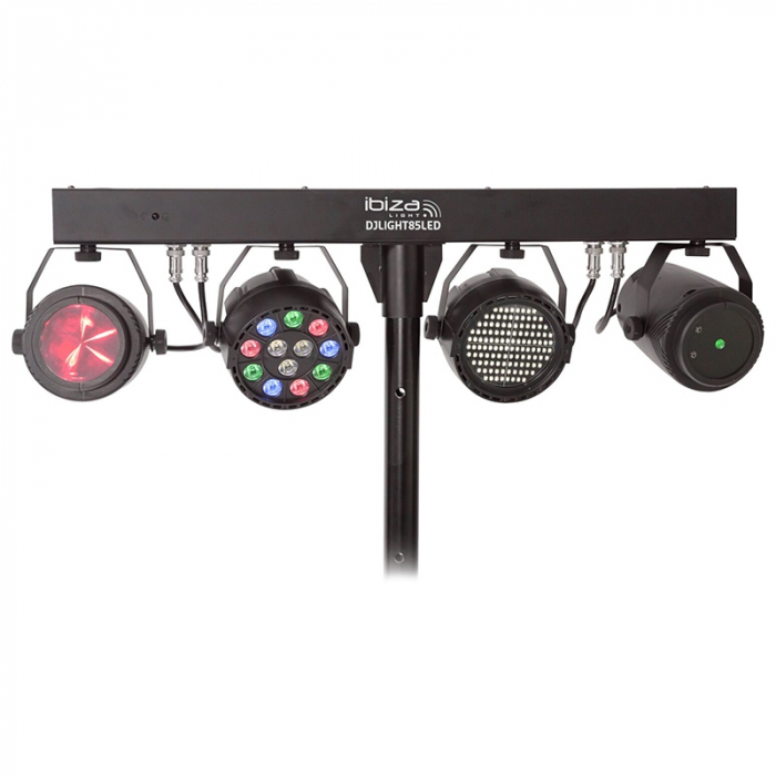 Set 4 Lumini cu Trepied și Telecomandă | Efect Stroboscop [4]
