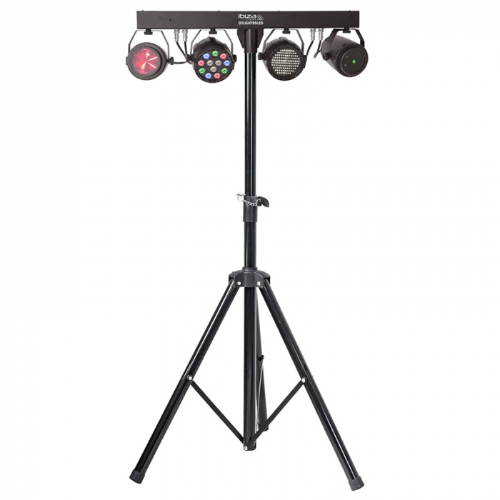 Set 4 Lumini cu Trepied și Telecomandă | Efect Stroboscop [2]