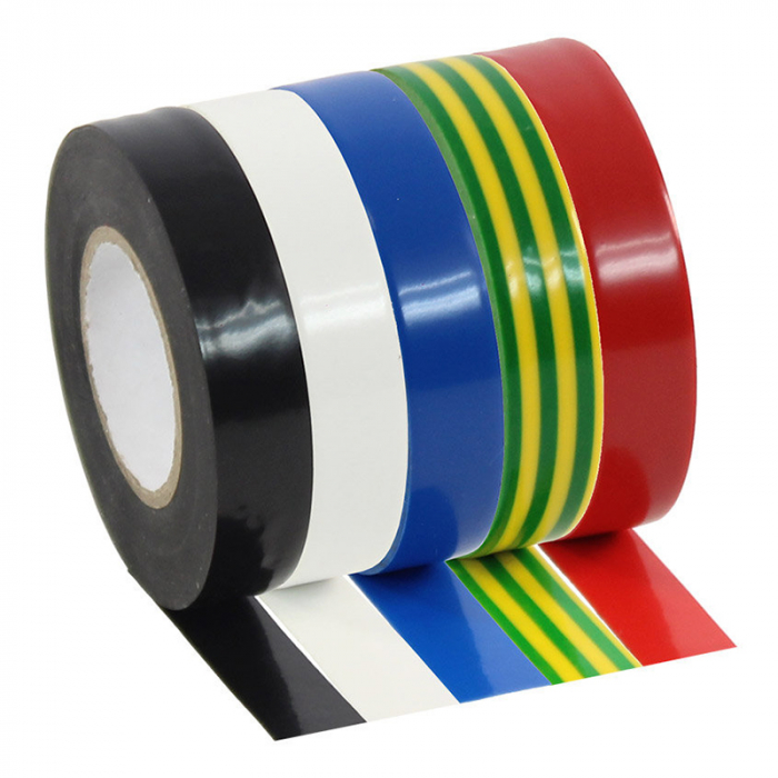 SET 5 BUC BANDA IZOLATOARE MULTICOLORA 20M X 15MM [2]