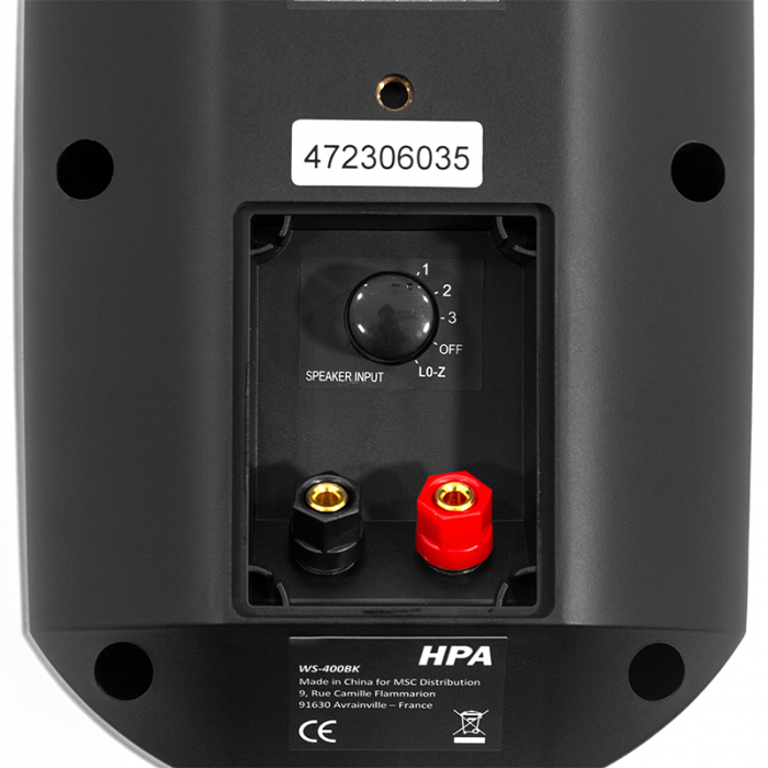 SET BOXE LINIE 100V 5/10/20/30W 8OHMI IP66 - NEGRU [5]