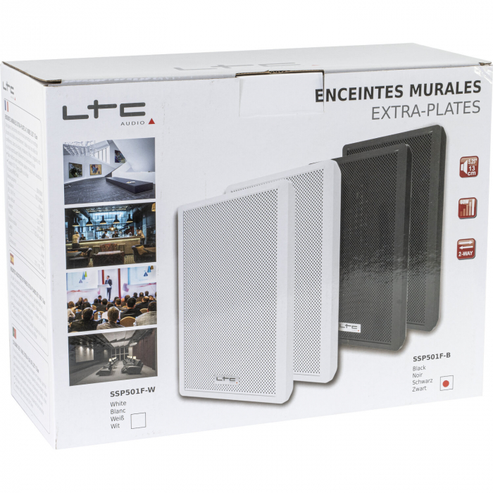 SET 2 BOXE SONORIZARE EXTRA PLATA 5.25"/2CAI 30W RMS ALB [3]