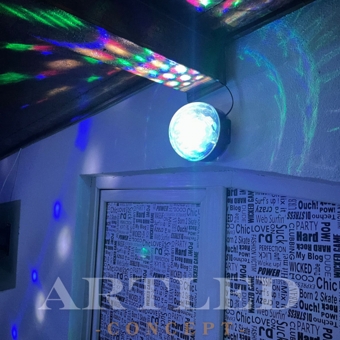 Set disco 1 stroboscop + 1 derby light + 1 astro light [3]