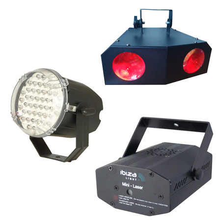 Set home lighting (laser + stroboscop + moon led) [1]