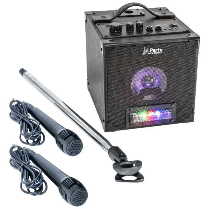 Set Karaoke Boxă cu Stativ și Microfon | Suport 35-157cm | Ideal pentru Copii [3]