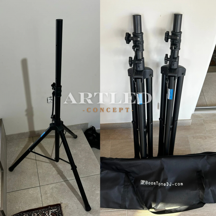 Set suport boxe reglabile 100-160cm | Max 30kg + Husă Transport [2]