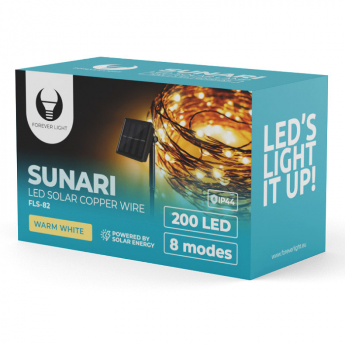 SIR ILUMINAT CU INCARCARE SOLARA IP44 ALB CALD [3]